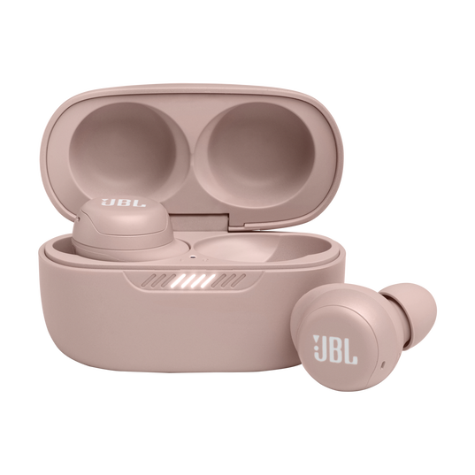 JBL Live Free NC+ TWS - Rose - True wireless Noise Cancelling earbuds - Hero